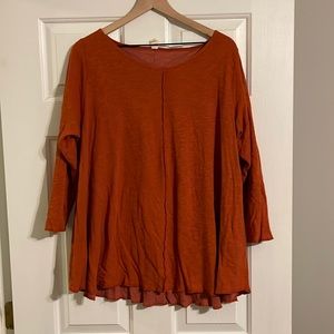 Just in time for fall very soft tunic size large